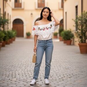 Beautiful Embroidered Top